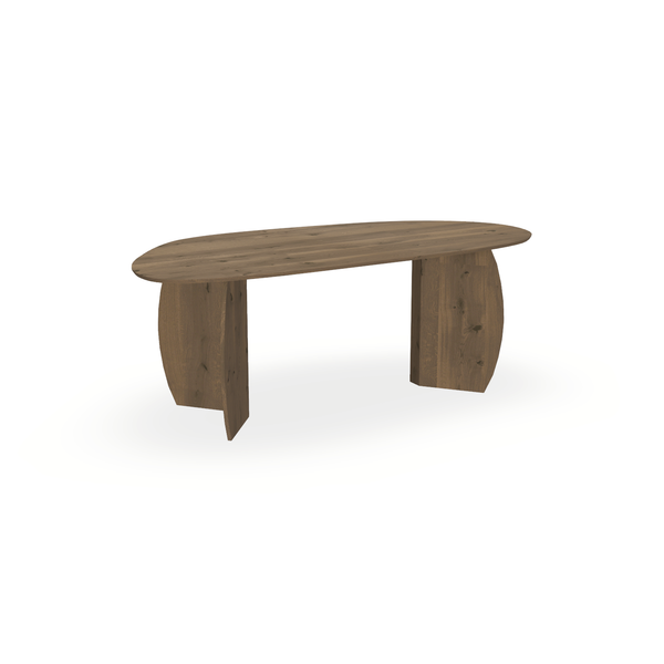 Eettafel Eiken Chocolate - Organisch A - Maan Buiten - {{ product.type }} - Kas20