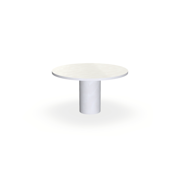 Eettafel Beton Creamy White - Rond - Columbus D40 - {{ product.type }} - Kas20