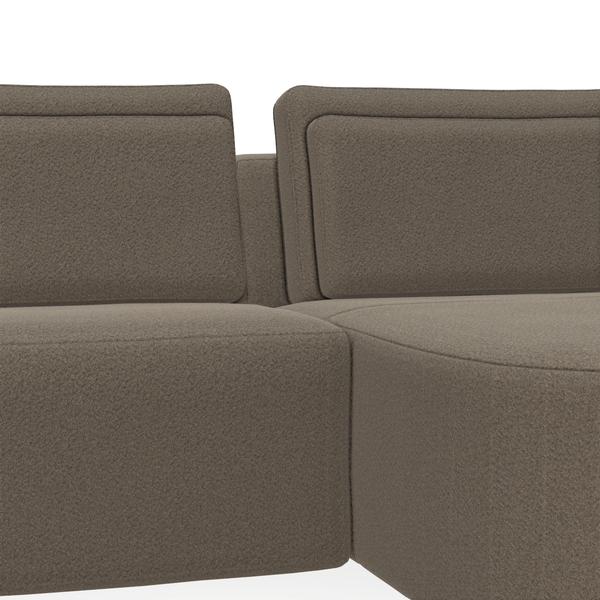 Bank Levi Andermaat 7 - 3 Zit Divan Rechts - {{ product.type }} - Kas20