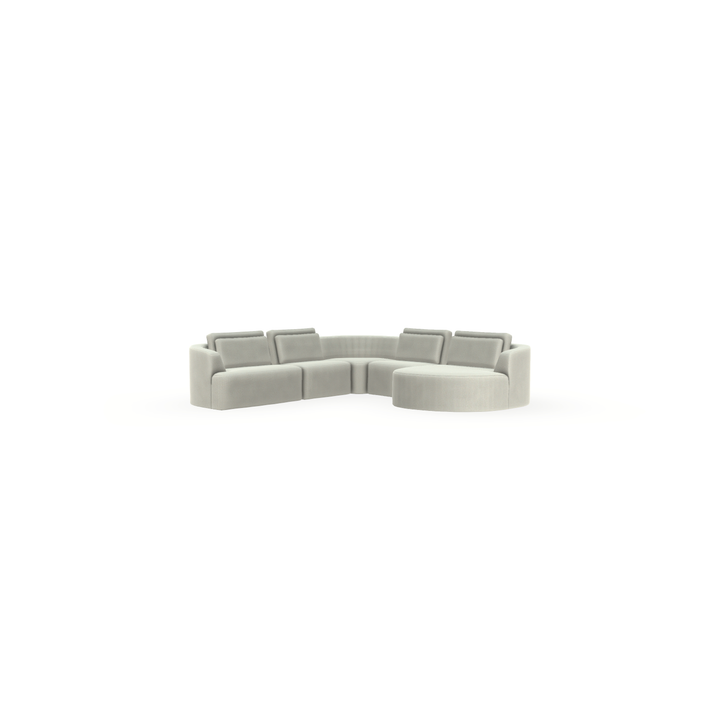 Bank Levi Venro 22 - U Vorm Divan Rechts - {{ product.type }} - Kas20