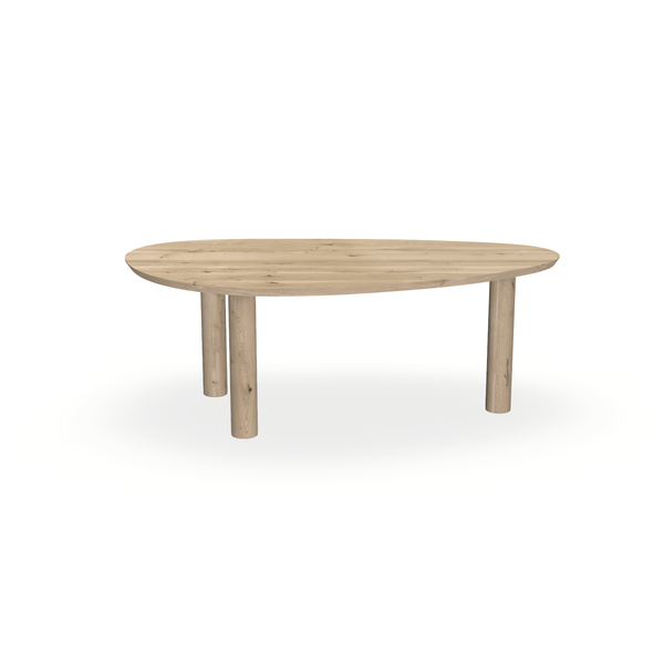 Eettafel Eiken Naturel - Kiezel A - Columbus - {{ product.type }} - Kas20