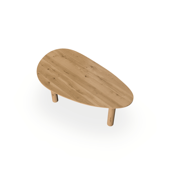 Eettafel Eiken Maurra - Kiezel A - Columbus - {{ product.type }} - Kas20