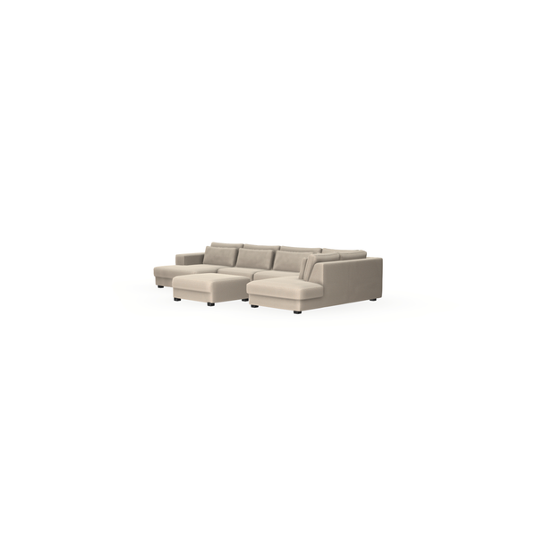 Bank Micha Andermaat 11 - 3 Zit Chaise Divan Links - {{ product.type }} - Kas20