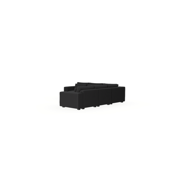 Bank Micha Corduroy 1216 Black - Hoek - {{ product.type }} - Kas20