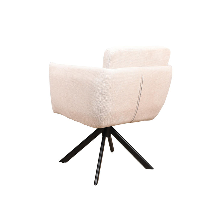 Eetkamerstoel Amsterdam - Boston Nature - Draaibaar onderstel - {{ product.type }} - Kas20