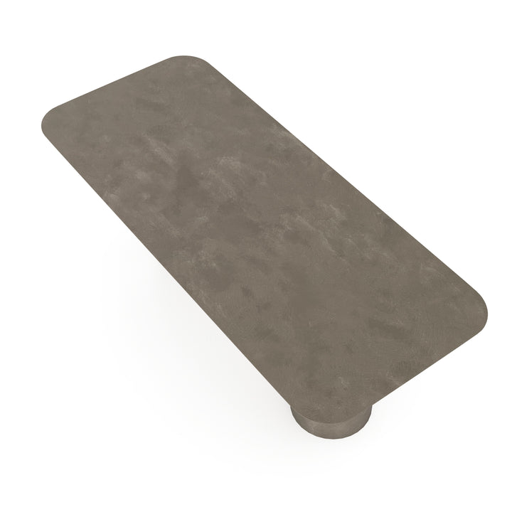 Beton eettafel Leather Taupe - Recht Radius - Columbus Mix leather taupe - {{ product.type }} - Kas20