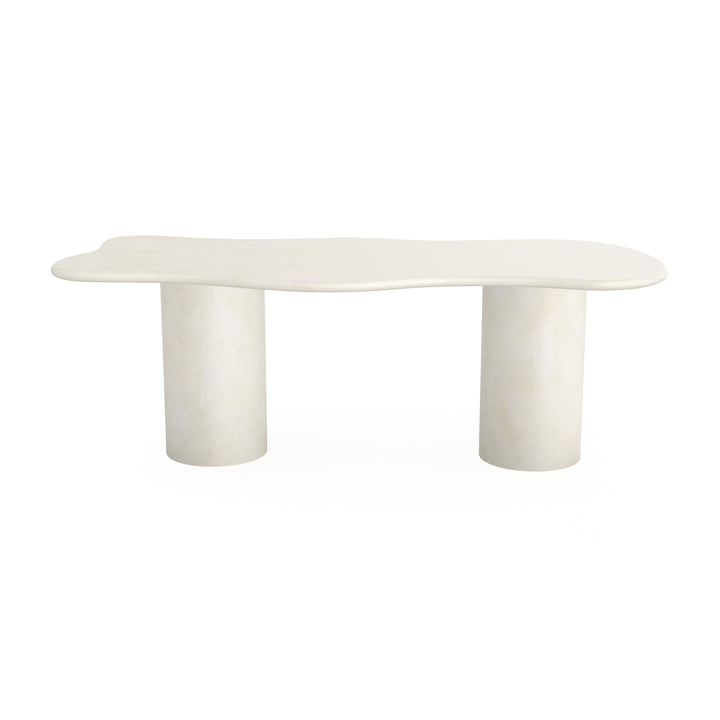 Beton eettafel Creamy white - Wolk - Columbus duo creamy white - {{ product.type }} - Kas20