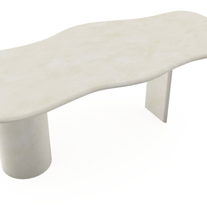 Beton eettafel creamy white - Wolk - Columbus mix creamy white - {{ product.type }} - Kas20