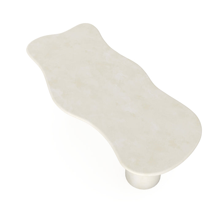 Beton eettafel creamy white - Wolk - Columbus mix creamy white - {{ product.type }} - Kas20