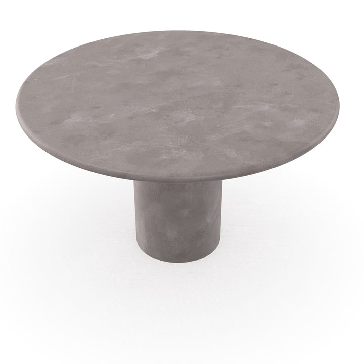 Beton eettafel Concrete grey - Rond - Columbus concrete grey - {{ product.type }} - Kas20