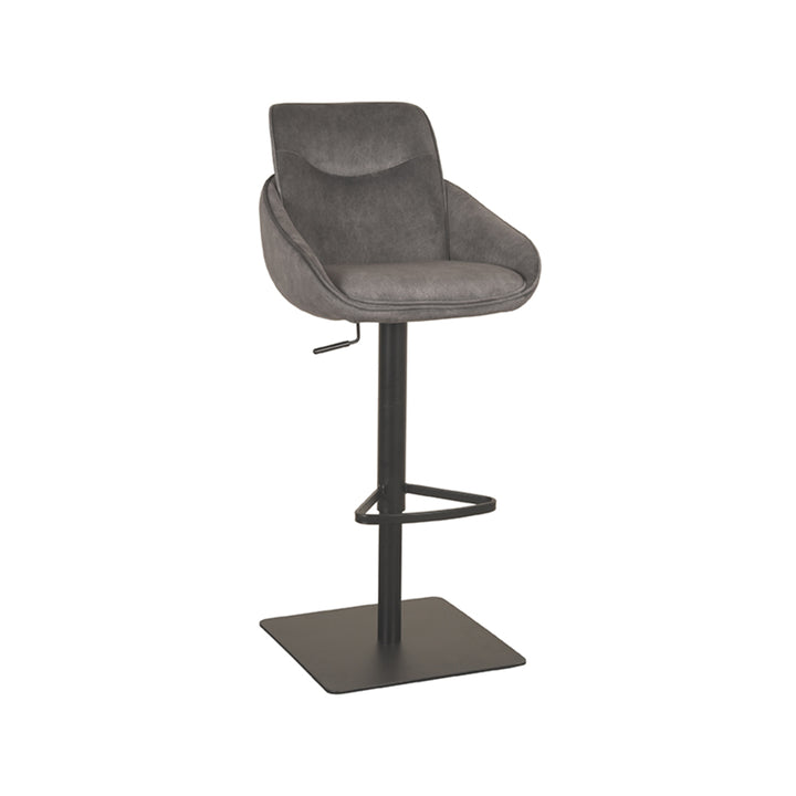 Barkruk Bastian - Antraciet - Cosmo - Gaslift - {{ product.type }} - Kas20