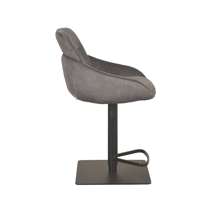 Barkruk Bastian - Antraciet - Cosmo - Gaslift - {{ product.type }} - Kas20