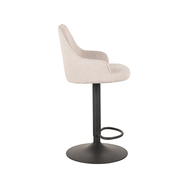 Barkruk Fabrizio - Naturel - Boucle - Gaslift - {{ product.type }} - Kas20