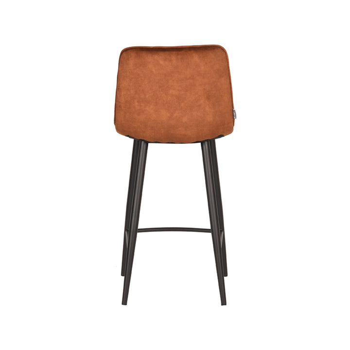 Barkruk Julian - Oker - Velours (set van 2) - {{ product.type }} - Kas20