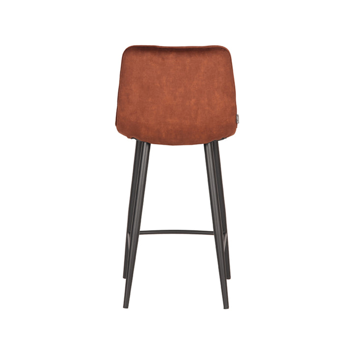 Barkruk Julian - Rust - Velours (set van 2) - {{ product.type }} - Kas20