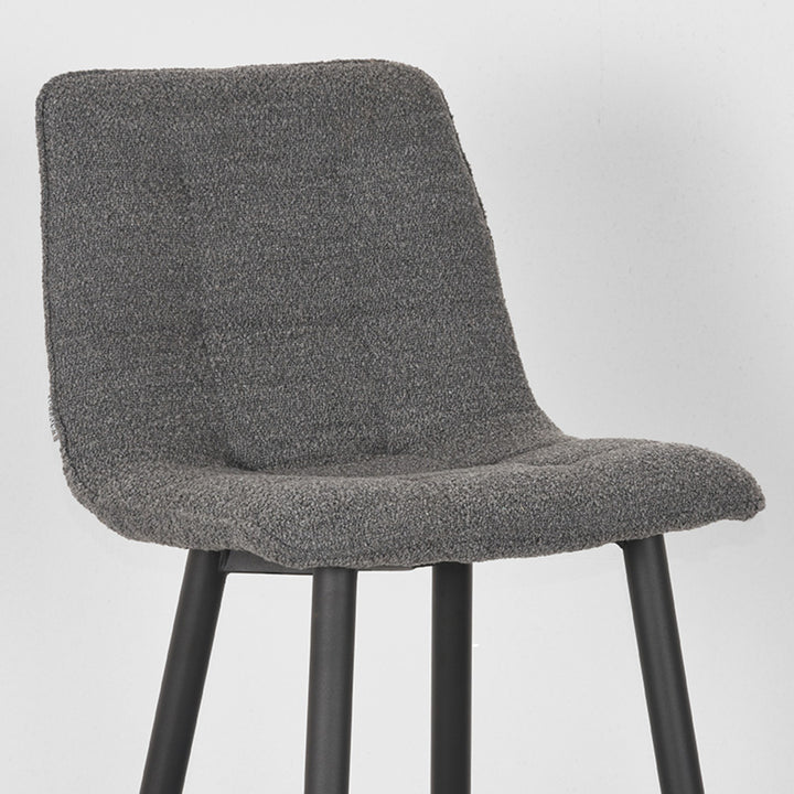 Barkruk Natura - Grijs - Boucle - Zithoogte 78 (set van 2) - {{ product.type }} - Kas20