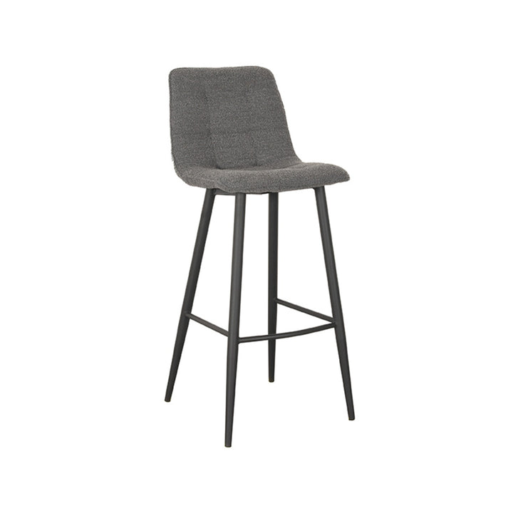 Barkruk Natura - Grijs - Boucle - Zithoogte 78 (set van 2) - {{ product.type }} - Kas20