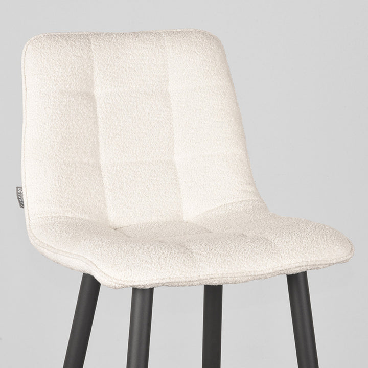 Barkruk Julian - Ivory - Boucle (set van 2) - {{ product.type }} - Kas20