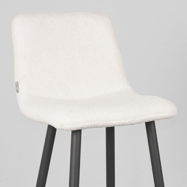 Barkruk Jacoby - Ivory - Teddy (set van 2) - {{ product.type }} - Kas20