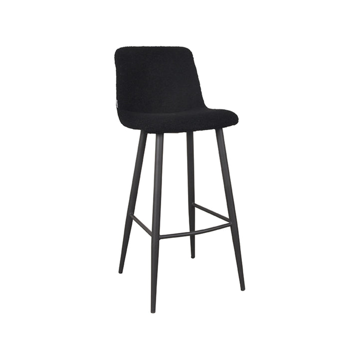 Barkruk Jacoby - Zwart - Teddy (set van 2) - {{ product.type }} - Kas20