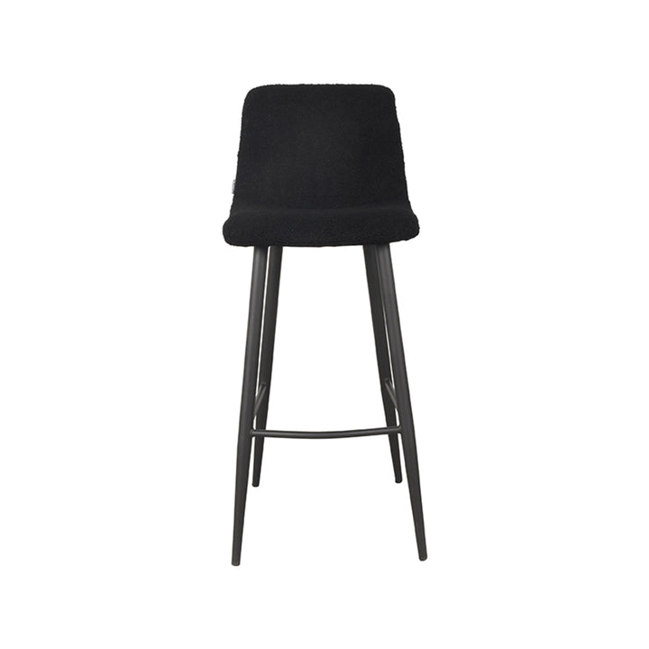 Barkruk Jacoby - Zwart - Teddy (set van 2) - {{ product.type }} - Kas20