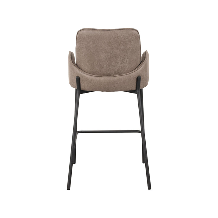 Barkruk Jonas - Taupe - Microfiber (set van 2) - {{ product.type }} - Kas20