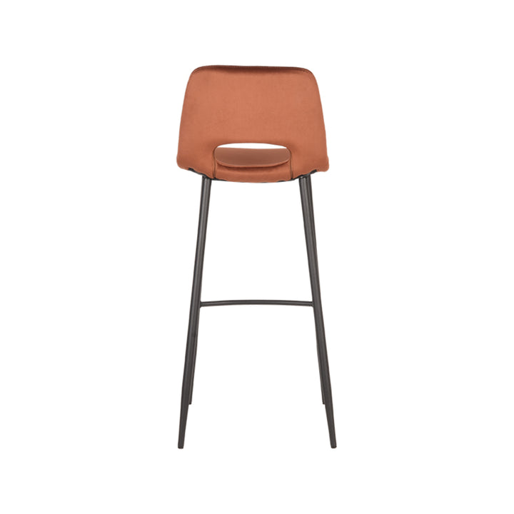 Barkruk Jude - Rust - Fluweel (set van 2) - {{ product.type }} - Kas20