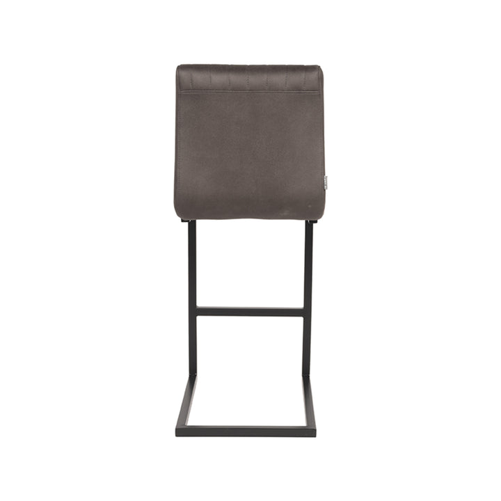 Barkruk Sereno - Antraciet - Microfiber (set van 2) - {{ product.type }} - Kas20