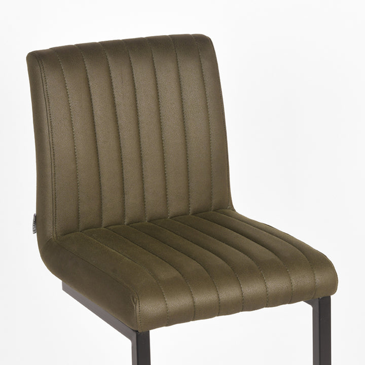 Barkruk Sereno - Army green - Microfiber (set van 2) - {{ product.type }} - Kas20