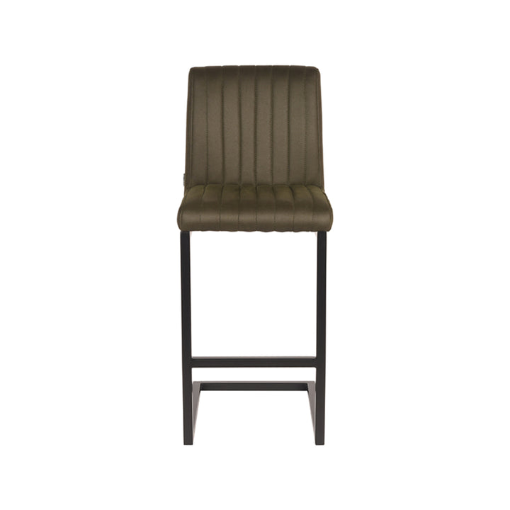 Barkruk Sereno - Army green - Microfiber (set van 2) - {{ product.type }} - Kas20