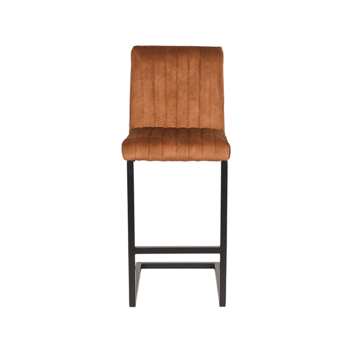 Barkruk Sereno - Oker - Velours (set van 2) - {{ product.type }} - Kas20