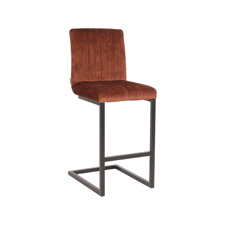 Barkruk Sereno - Rust - Velours (set van 2) - {{ product.type }} - Kas20