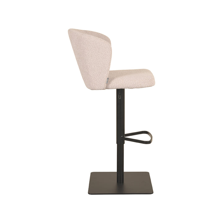 Barkruk Winston - Naturel - Boucle - Gaslift - {{ product.type }} - Kas20
