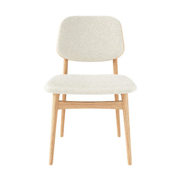 Bjorn eetkamerstoel wit - Vast onderstel - {{ product.type }} - Kas20