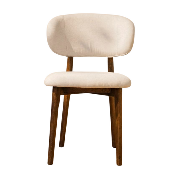 Charlie eetkamerstoel - Walnut Brown onderstel