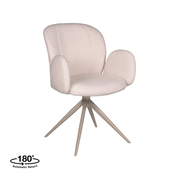 Eetkamerstoel Kiefer - Naturel - Boucle (set van 2) - {{ product.type }} - Kas20