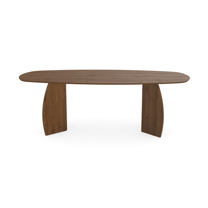 Eiken eettafel toscane 2x - Deens ovaal - Maan toscane 2x - {{ product.type }} - Kas20