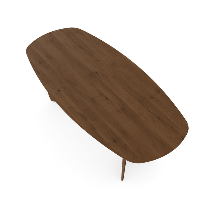 Eiken eettafel toscane 2x - Deens ovaal - Maan toscane 2x - {{ product.type }} - Kas20