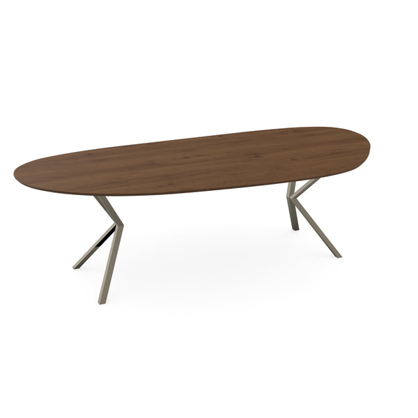 Eiken eettafel toscane 2x - Organisch A - VV licht bruin - {{ product.type }} - Kas20