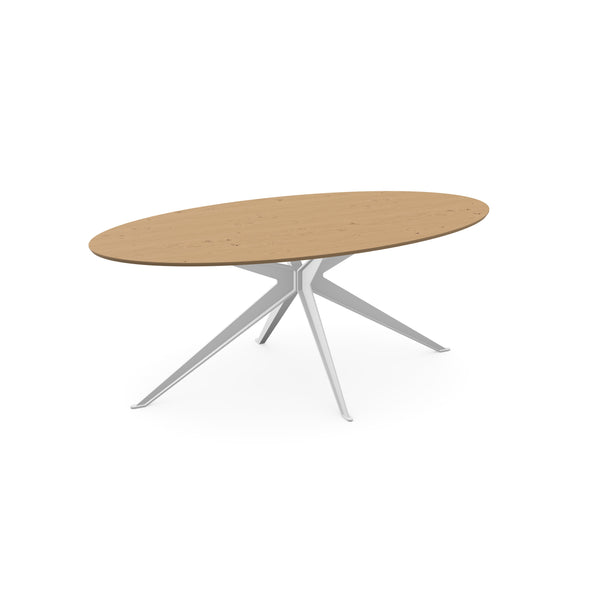 Eiken eettafel Naturel - Ovaal - Anna Wit
