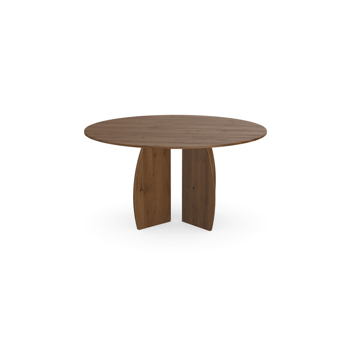 Eiken eettafel Toscane 2x - rond - Maan toscane 2x - {{ product.type }} - Kas20