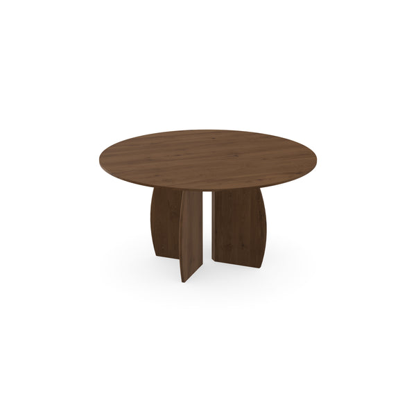 Eiken eettafel Toscane 2x - rond - Maan toscane 2x - {{ product.type }} - Kas20