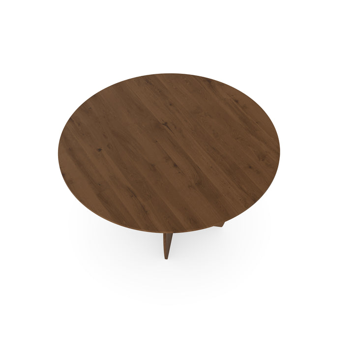 Eiken eettafel Toscane 2x - rond - Maan toscane 2x - {{ product.type }} - Kas20