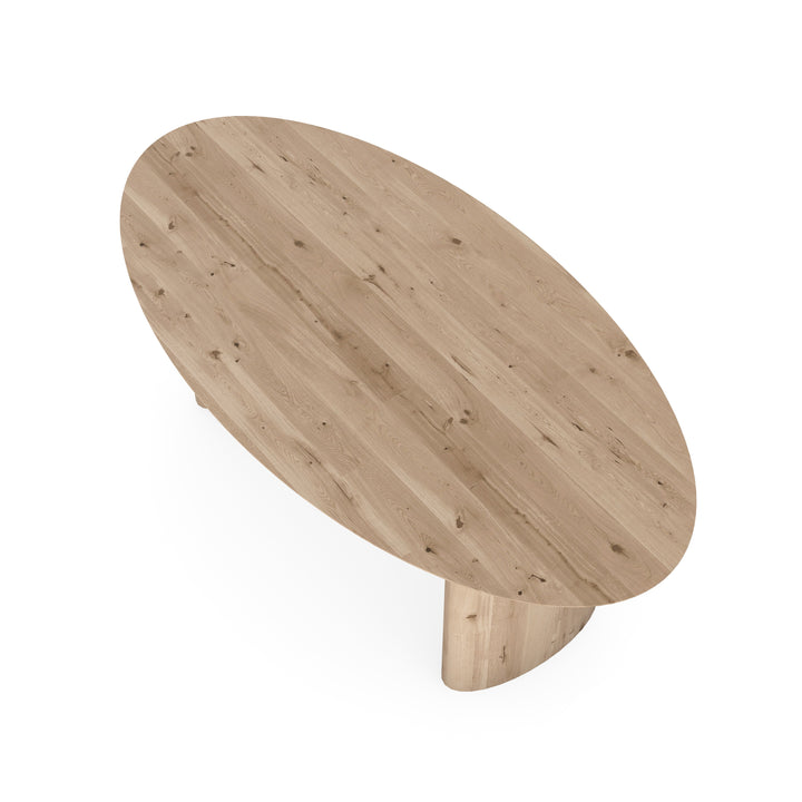 Eiken massief eettafel Liqurien - Ovaal - Freya liqurien - {{ product.type }} - Kas20