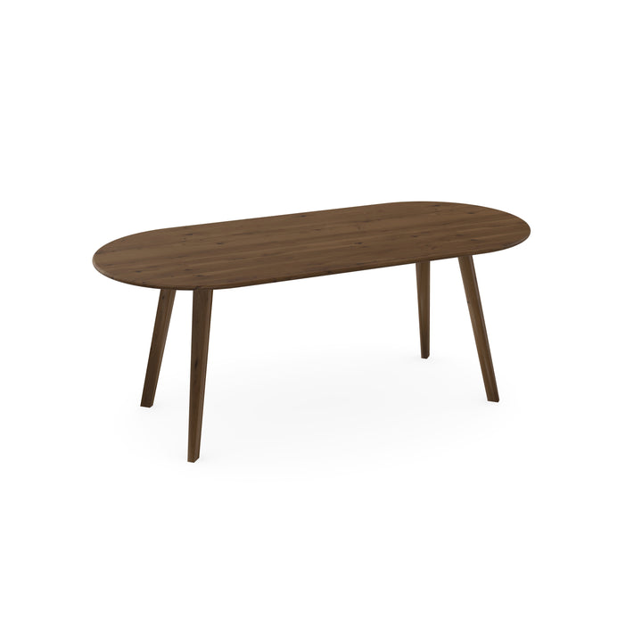 Eiken massief eettafel toscane 2x - Plat ovaal - I Schuin toscane 2x - {{ product.type }} - Kas20