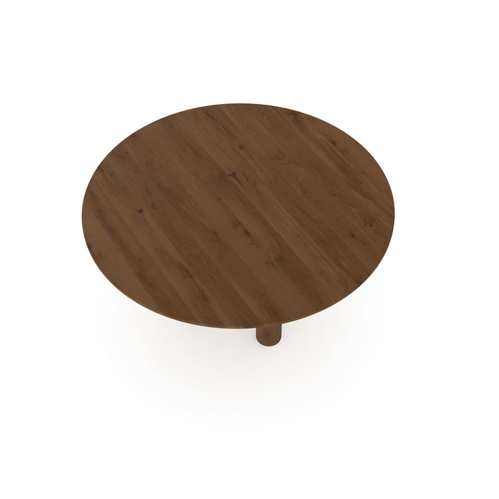 Eiken massief eettafel toscane 2x - Rond - Columbus toscane 2x - {{ product.type }} - Kas20
