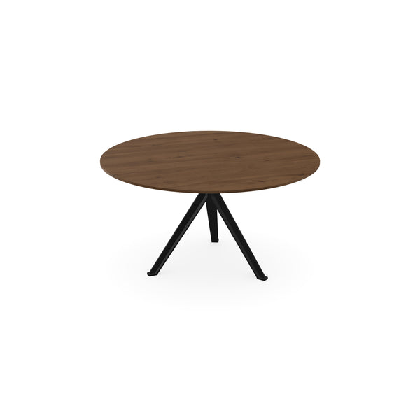 Eiken massief eettafel toscane 2x - Rond - Stella Zwart