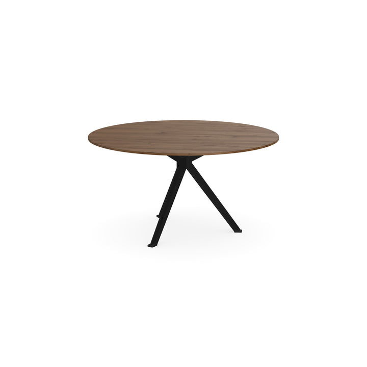 Eiken massief eettafel toscane 2x - Rond - Stella Zwart - {{ product.type }} - Kas20