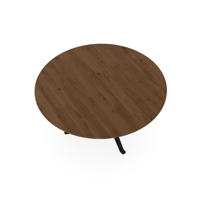 Eiken massief eettafel toscane 2x - Rond - Stella Zwart - {{ product.type }} - Kas20