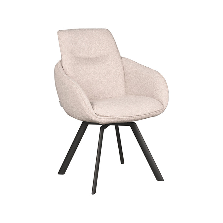 Eetkamerstoel Bastian - Naturel - Boucle - {{ product.type }} - Kas20